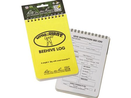 Beehive Log Book 1 Each by Miller Little Giant For Cheap