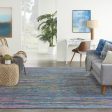 Nourison Passion PSN35 Blue Multicolor Area Rug Online Sale