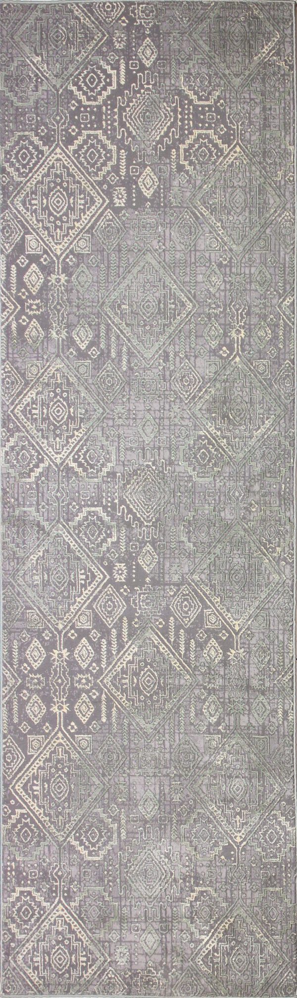 Bashian Amalfi A160-PRS101 Grey Area Rug Cheap