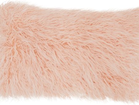 Nourison Faux Fur Tibetan Lamb Rose by Mina Victory Sale