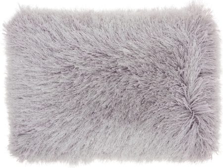 Nourison Shag YARN SHIMMER Lt Grey by Mina Victory Online now