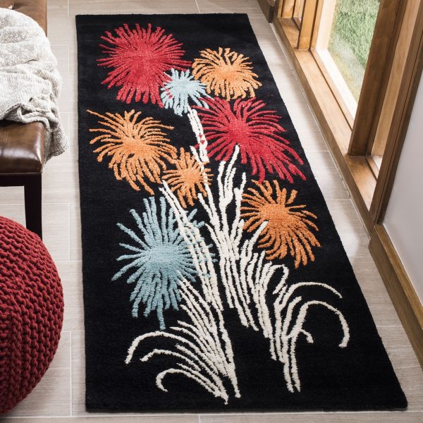 Safavieh Soho Soh775 Black Multi Area Rug Online Sale