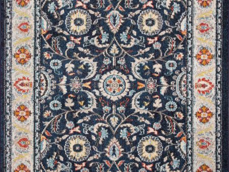 Bashian Dakota D113-MH118 Navy Area Rug Discount