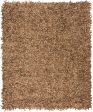 Safavieh Leather Shag LSG601 Light Gold Area Rug Online Hot Sale