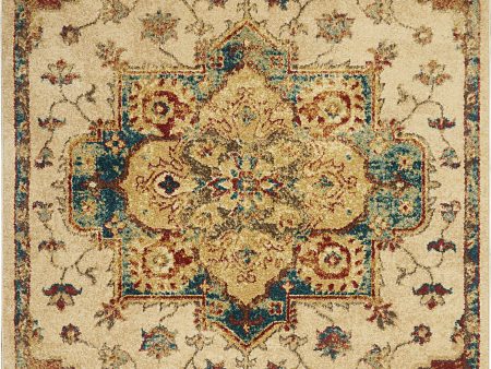 Traditional Vintage TRV01 Ivory Area Rug by Nourison Online Hot Sale