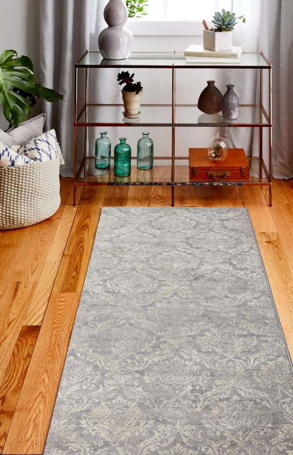 Bashian Amalfi A160-PRS105 Grey Area Rug For Cheap