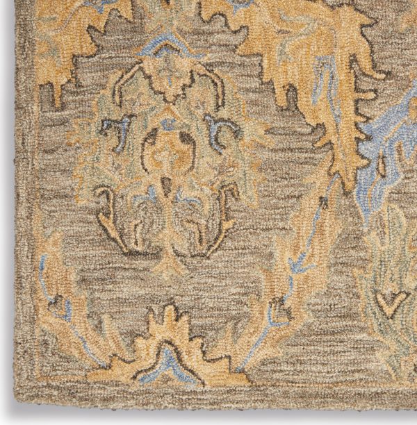 Azura AZM03 Taupe Blue Area Rug by Nourison Sale