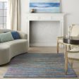 Nourison Passion PSN35 Blue Multicolor Area Rug Online Sale