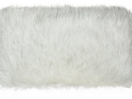 Nourison Fur Lurex Remen Faux White by Mina Victory on Sale