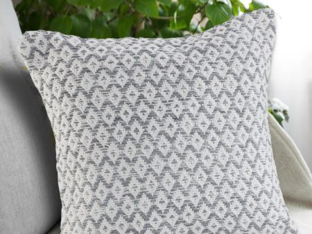 LR Resources Pillows 07405 IVORY BLEACHED   GRAY Fashion