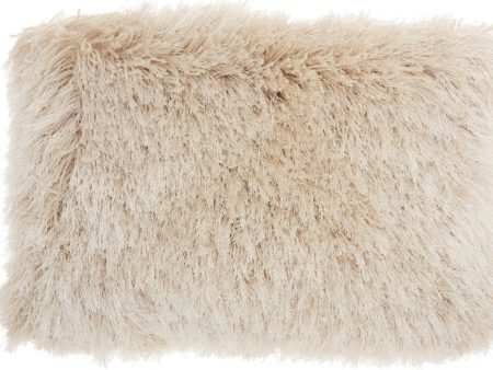 Nourison Shag YARN SHIMMER Beige by Mina Victory For Discount