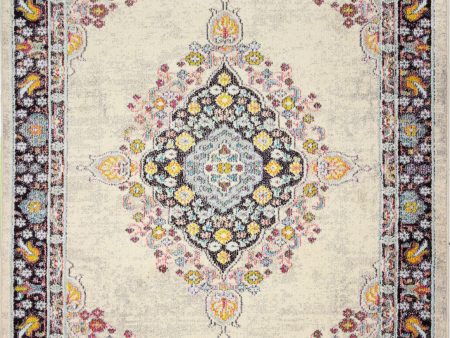 Bashian Dakota D113-MH121 Ivory Navy Area Rug Cheap