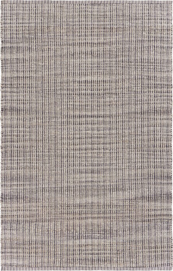 LR Resources Bleached Naturals Coffee Jute Bleach   Brown Area Rug Discount