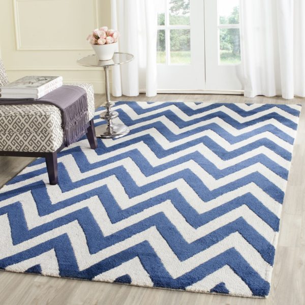 Safavieh Cambridge 139 Navy Ivory Area Rug Cheap