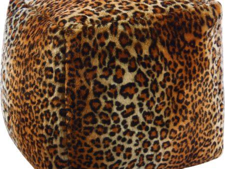 Nourison Fur LEOPARD FAUX Brown by Mina Victory Fashion