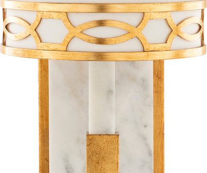 Surya Filligree FGE-002 White Wall Sconce by Candice Olson Sale