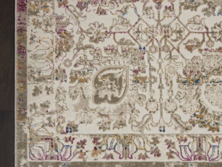 Vintage Vita VNV01 Ivory Multi Area Rug by Nourison Online Sale