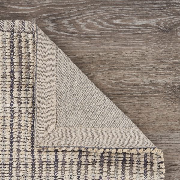 LR Resources Bleached Naturals Coffee Jute Bleach   Brown Area Rug Discount