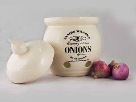 Country Kitchen Onion Storage Jar Fashion