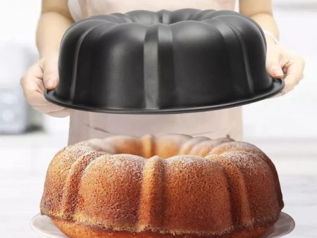 Fluted Tube Bundt Cake Pan 9  Online Sale