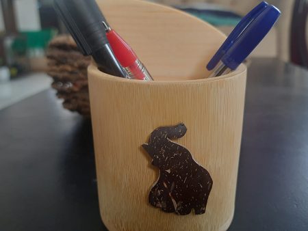 Bamboo Pen Holder Pencil Holder For Discount