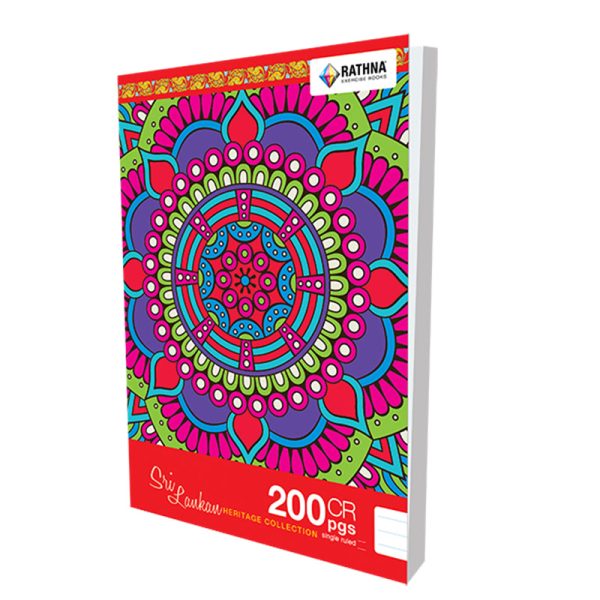 Rathna CR 200Pgs Book Single Ruled For Cheap