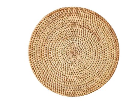 Rattan Round Placemat 10 Inch For Cheap