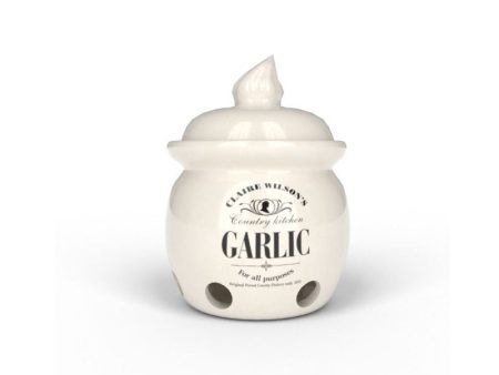 Country Kitchen Garlic Storage Jar For Discount