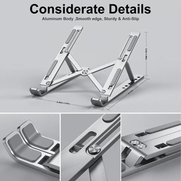 Laptop Stand Folding Steel Bracket Online now