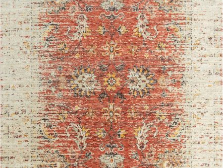 Rizzy Ovation OVA103 Red Beige Area Rug For Sale