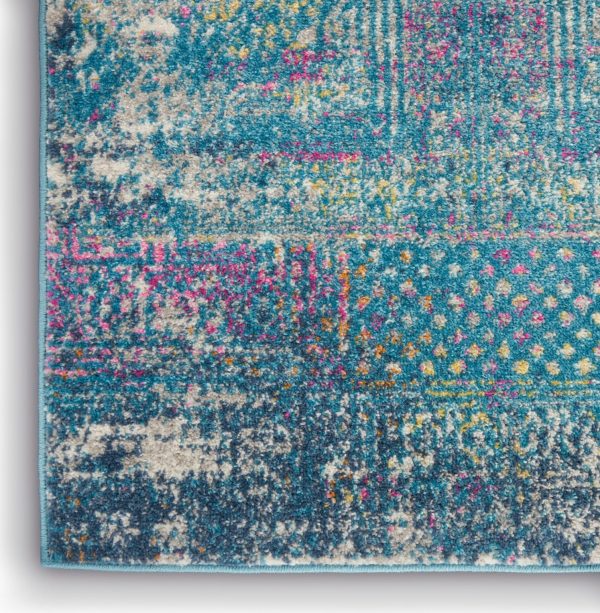 Nourison Passion PSN38 Blue Area Rug For Cheap