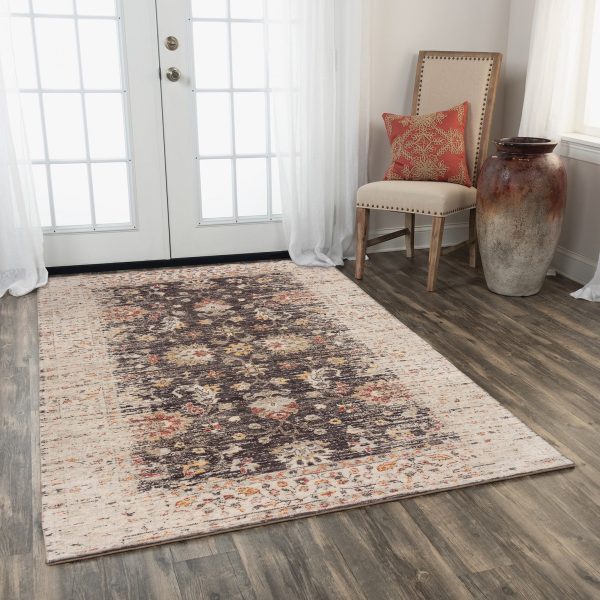 Rizzy Ovation OVA102 Brown Beige Area Rug on Sale