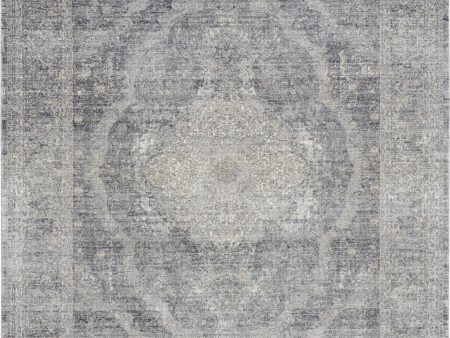 Starry Nights STN05 Charcoal Cream Area Rug by Nourison For Discount