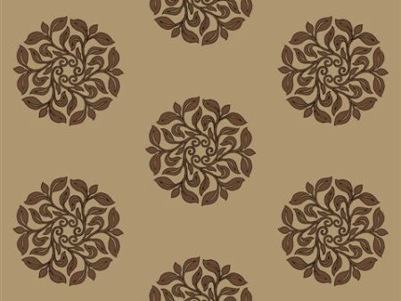 KAS Horizons 5701 Beige Mosaic Area Rug Cheap